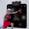 2 In 1 Bluetooth Music Boxing Dance Mat 6 Modes With Guidance Light For Adult and Children 60 x 70 x 6cm