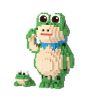 855pcs /Box Children Educational Assembly Small Frogs Building Blocks Toy