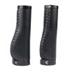 1pair Bicycle Non-Slip Leather Handlebar Grips Mountain Bike Vintage Handlebar Protector
