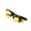 FORAUTO Night-Vision Glasses Protective Gears Sunglasses Driving Glasses Anti Glare Night Vision Drivers Goggles