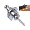 Metal Universal Guitar Strap Buckle Strap Nail Anti-off Guitar Tail Nail