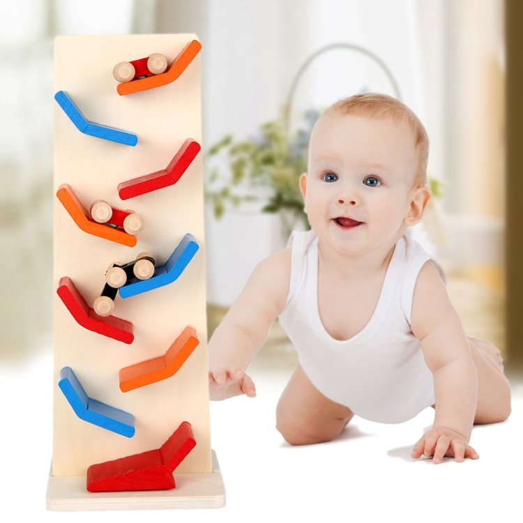 Wooden Educational Toys Track Pulley