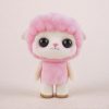 Little Cute PVC Flocking Animal Sheep Dolls Birthday Gift Kids Toy, Size: 5.5*3.5*7cm