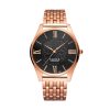 YAZOLE 376 Men Fashion Business Steel Strap Band Quartz Wrist Watch