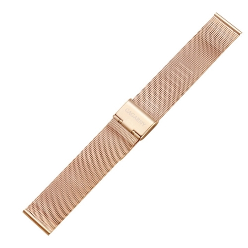 CAGARNY Simple Fashion Watches Band Metal Watch Band, Width: 20mm