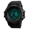 SKMEI 1358 Multifunctional Men Outdoor Sports 30m Waterproof Digital Watch with Compass / Barometer / Altimeter/ Pedometer Function