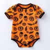 Halloween Baby Short Sleeve Romper
