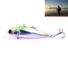 HENGJIA VI026 7cm/24g Full Swimming Layer Plastic Hard Baits Fishing Lures Set Tackle Baits, Bagged