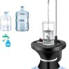 Drinking Water Dispenser Pump, Automatic Electric Drinking Water Bottle Pump for 1-5 Gallon Water Jugs, USB Rechargeable with 2 Switch Control