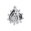 S925 Sterling Silver Lotus Bud Beads DIY Bracelet Necklace Accessories