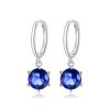 S925 Sterling Silver Water Drop Zircon Women Earrings