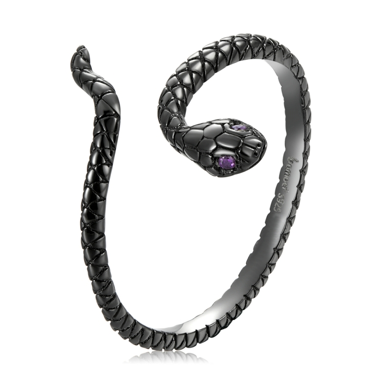 S925 Sterling Silver Mysterious Snake Women Ring