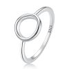 S925 Sterling Silver Simple Ring Women Ring