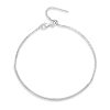 S925 Sterling Silver Basic Chain Bracelet Women Jewelry
