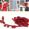 20 Yards Pompom Lace Ribbon Fur Ball Trim For Craft DIY Curtain Home Decorative Clothes Sewing Accessories