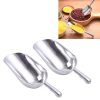 2 PCS Stainless Steel Multifunctional Shovel Aluminum Alloy Ice Shovel Food Tea Shovel Tea Spoon