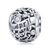 S925 Sterling Silver 12 Birthstone DIY Bracelet Necklace Accessories