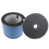 For Haier F300/MFC F330/MFA Air Purifier Replacement Screen Strainer HEPA + Activated Carbon Filter Element Set
