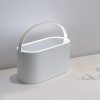 Portable Cosmetic Case Cosmetic Storage Box with Handle & Makeup Mirror & Table Lamp