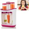 Multi-function Home Kitchen Manual Baby Food Storage Bag Dispenser Children Puree Squeezer