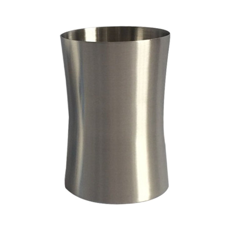 300ml  Fashion Waist Design Single Wall Electropolished Stainless Steel Beverage Cup(Silver)