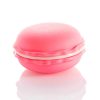 2pcs Lovely Macaron Style Ornaments Box Portable Storage Box Random Color Delivery