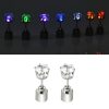 1 Pair Fashion LED Earrings Glowing Light Up Diamond Earring Stud
