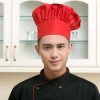 Simple Style Chef Pastry Chef Cap Mushroom Cap