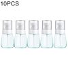 10 PCS Portable Refillable Plastic Fine Mist Perfume Spray Bottle Transparent Empty Spray Sprayer Bottle, 30ml