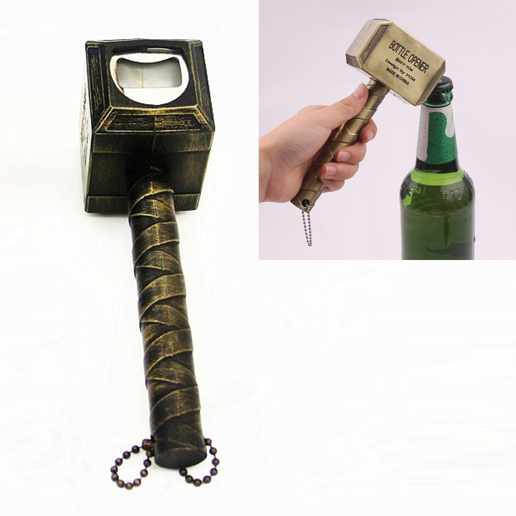 Hammer Shape Creative Magnetic Beer Wine Bottle Opener