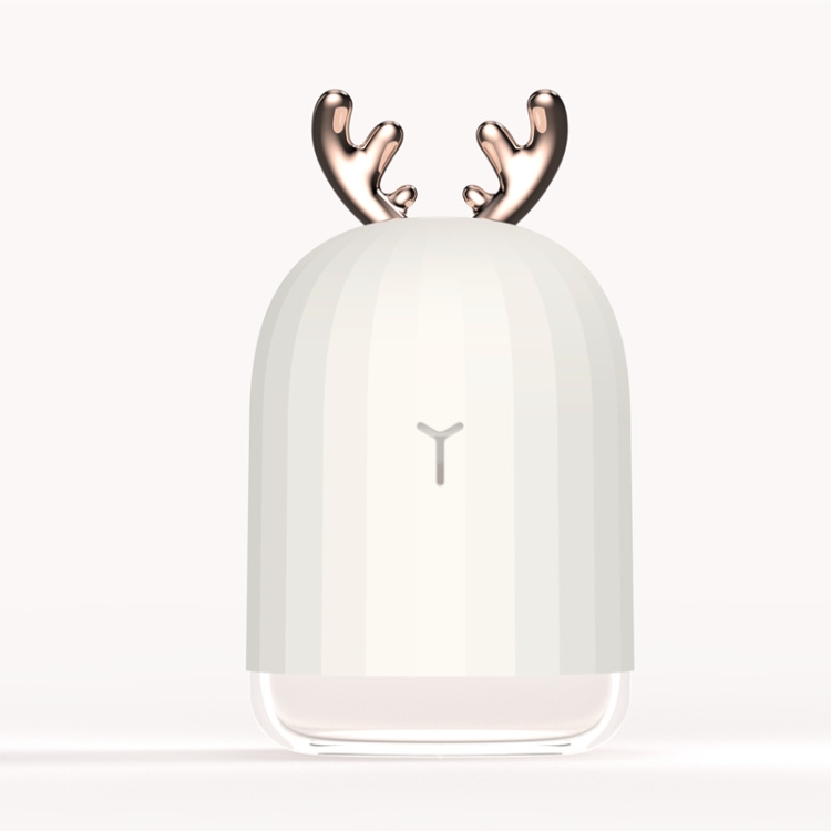 3life-318 2W Cute Deer USB Mini Humidifier Diffuser Aroma Mist Nebulizer with LED Night Light for Office, Home Bedroom, Capacity: 220ml, DC 5V