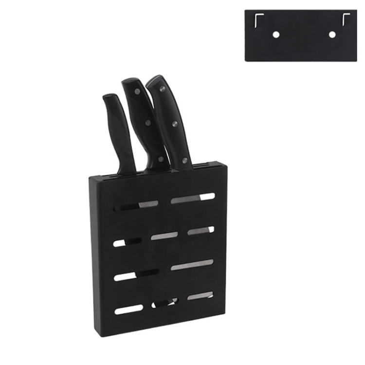Stainless Steel Wall-mounted Kitchen Rack Hanging Kinfe Holder