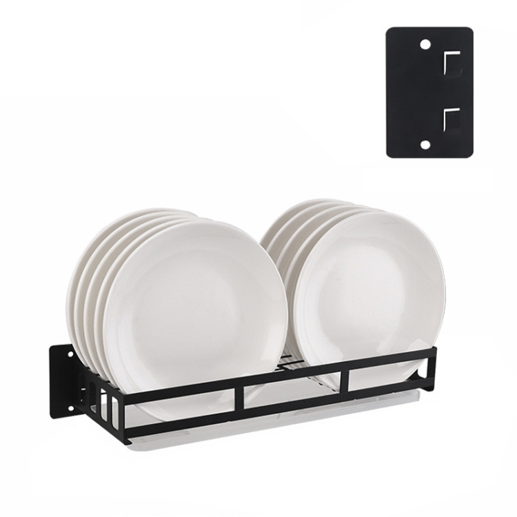 Stainless Steel Wall-mounted Kitchen Rack Hanging Dish Holder