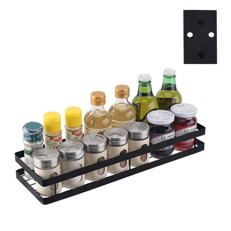 Stainless Steel Wall-mounted Kitchen Rack Hanging Seasoning Holder