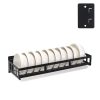 Stainless Steel Wall-mounted Kitchen Rack Hanging Bowl Holder