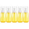 5 PCS Travel Plastic Bottles Leak Proof Portable Travel Accessories Small Bottles Containers, 60ml
