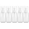 5 PCS Travel Plastic Bottles Leak Proof Portable Travel Accessories Small Bottles Containers, 80ml