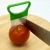 Stainless Steel Vegetable Onion Cutter Holder Meat Needle Kitchen Tools