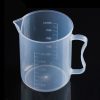 500ml PP Plastic Flask Digital Measuring Cup Cylinder Scale Measure Glass Lab Laboratory Tools