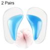 2 Pairs Kids Gel Insoles Orthopedic Arch Support Insoles for Child Shoes Flatfoot Corrector Pads Baby Toddler Insole, Size: S