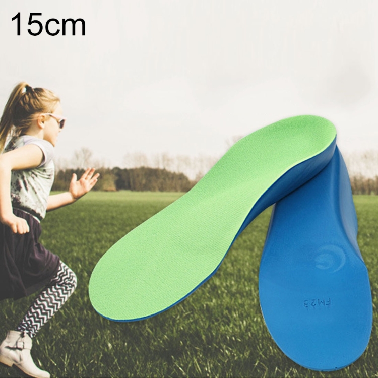 Children PU XO Leg Corrective Insole, Size: 15cm