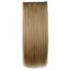 27M613# One-piece Seamless Five-clip Wig Long Straight Wig Piece