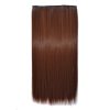 33# One-piece Seamless Five-clip Wig Long Straight Wig Piece