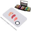 L Size Make-up Square Stainless Steel Palette