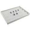 Flannelette Bracelet Ring Necklace Ladder Display Rack Jewelry Storage Tray