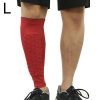 Football Anti-collision Leggings Outdoor Basketball Riding Mountaineering Ankle Protect Calf Socks Gear Protector, Size: L