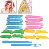 16 x Magic Leverage Circle Hair Styling Roller Curler