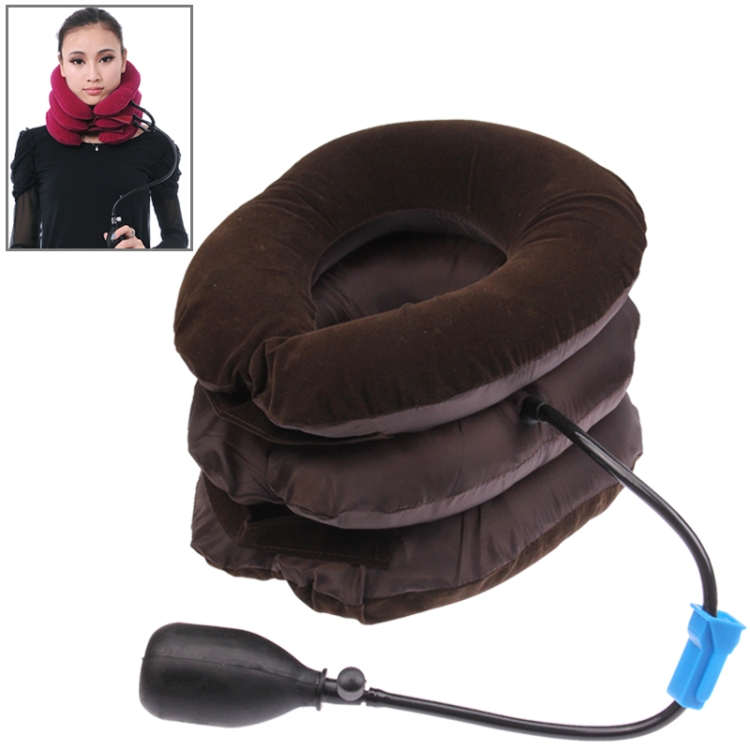 Three-Layer Cervical Vertebra Tractor Neck Massager