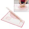 Large Soft Platinum Silicone Kneading Dough Mat Glass Fiber Reinforced Nonstick Rolling Mats Pasta Tools
