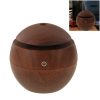 LM-X1 USB Rechargeable Wood Texture 3W Ultrasonic Aroma Air Humidifier